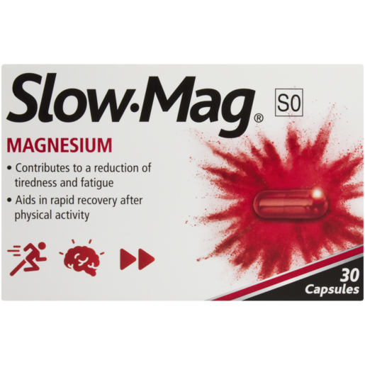Slow-Mag Magnesium Capsules 30 Pack