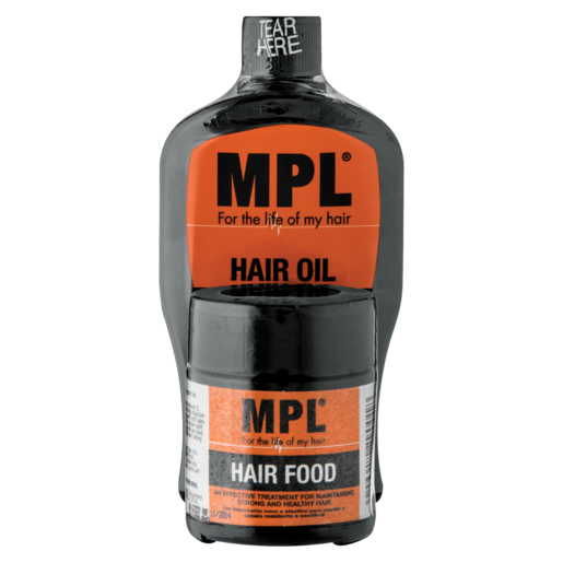 MPL Twin Pack Hair Food & Hair Oil 125ml