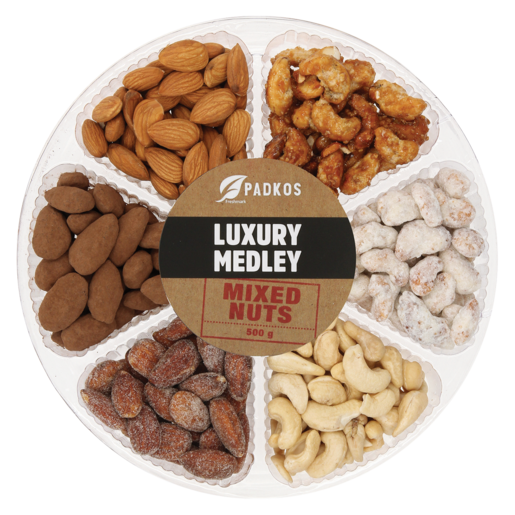 Padkos Luxury Medley Mixed Nuts 500g