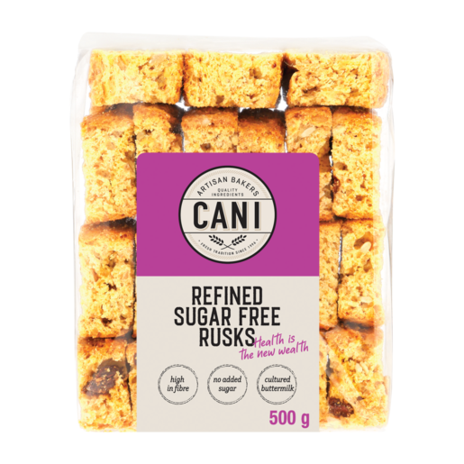 Cani Refined Sugar Free Rusks 500g