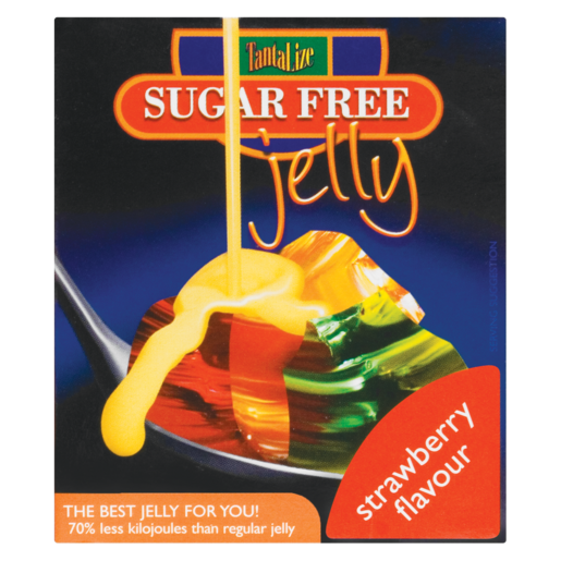 Tantalize Sugar Free Strawberry Flavoured Instant Jelly 20g