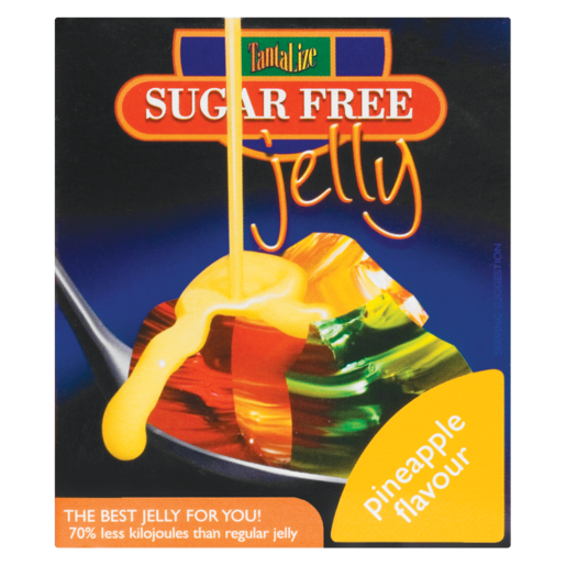 Tantalize Sugar Free Pineapple Flavoured Instant Jelly 20g