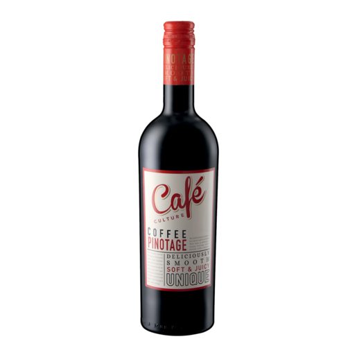 Café Culture Coffee Pinotage Red Wine Bottle 750ml