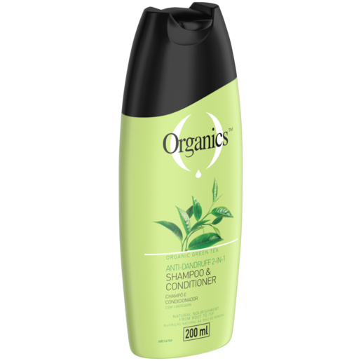 Organics Green Tea Anti-Dandruff 2-In-1 Shampoo & Conditioner 200ml