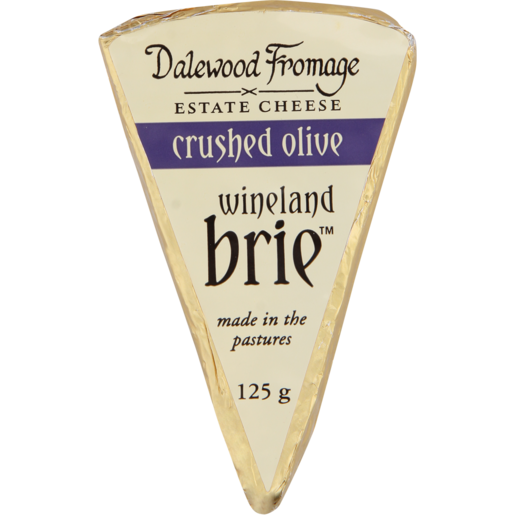 Dalewood Crushed Olive Infused Soft Brie Cheese 125g