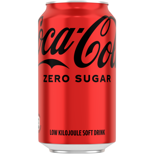Coca-Cola Zero Soft Drink Can 330ml