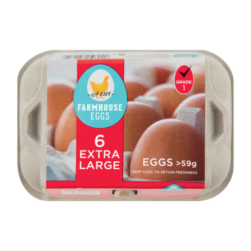 Rossgro Farmhouse Extra Large Eggs 6 Pack
