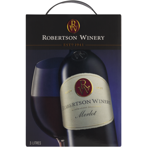 Robertson Winery Merlot Red Wine Box 3L