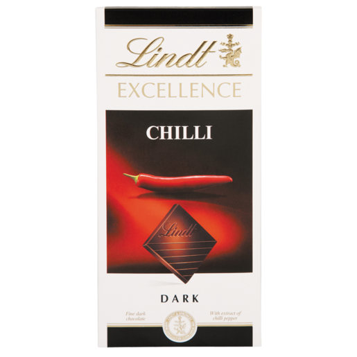 Lindt Excellence Chilli Dark Chocolate Slab 100g