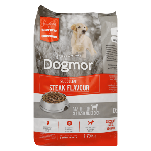 Dogmor Succulent Steak Flavoured Adult Dog Food 1.75kg