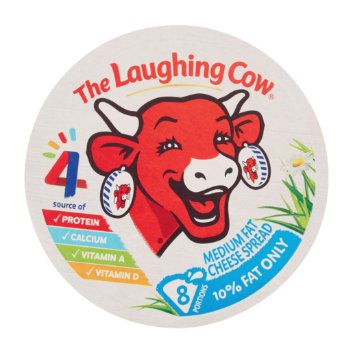 The Laughing Cow Medium Fat Cheese Spread 8 Pack