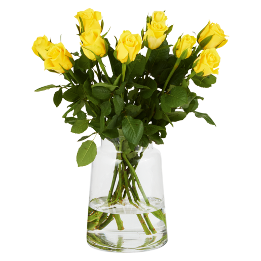 Yellow Flowers Rose Bunch (Vase Not Included)