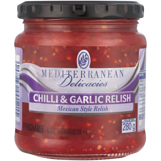 Mediterranean Delicacies Chilli & Garlic Relish 280g