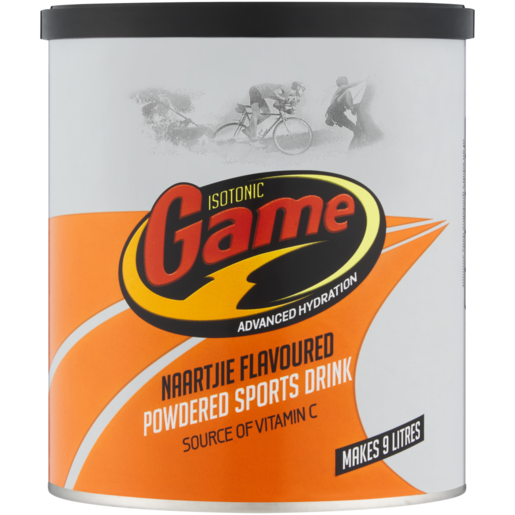 Isotonic Game Naartjie Flavoured Powdered Energy Drink 720g