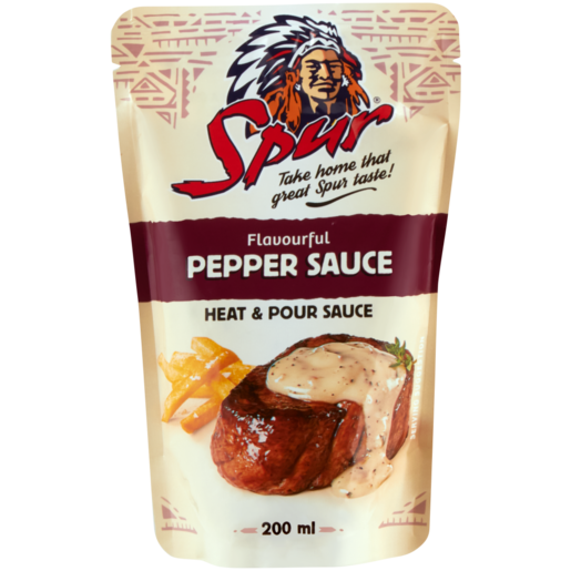 Spur Pepper Sauce Pouch 200ml