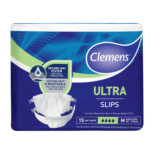 Clemens Medium Ultra Slips 15 Pack