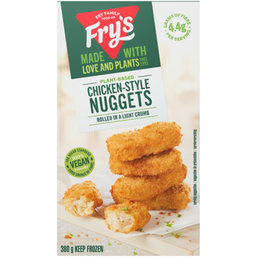 Fry's Frozen Vegetarian Chicken-Style Nuggets 380g