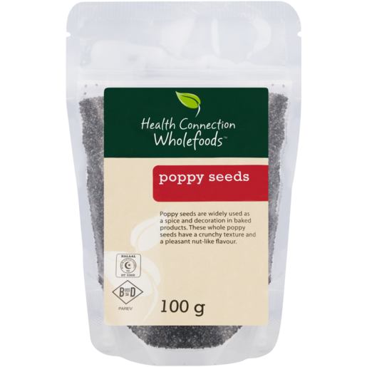 Health Connection Wholefoods Poppy Seeds 100g