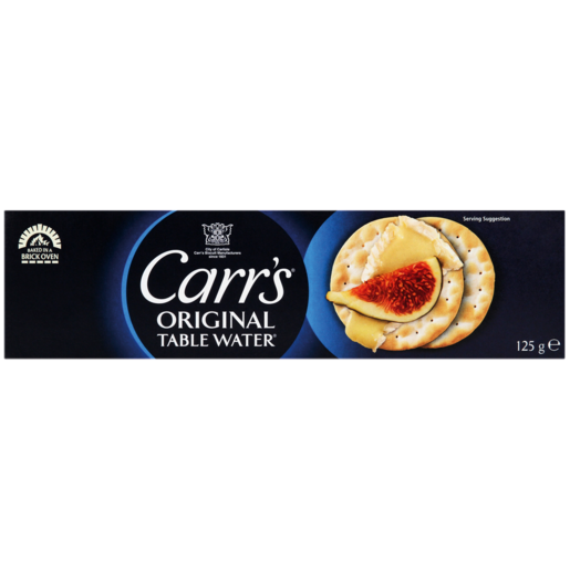 Carrs Plain Table Water Biscuits 125g