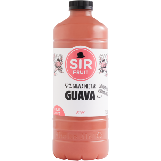 Sir Fruit Guava 53% Pulpy Nectar 1.5L