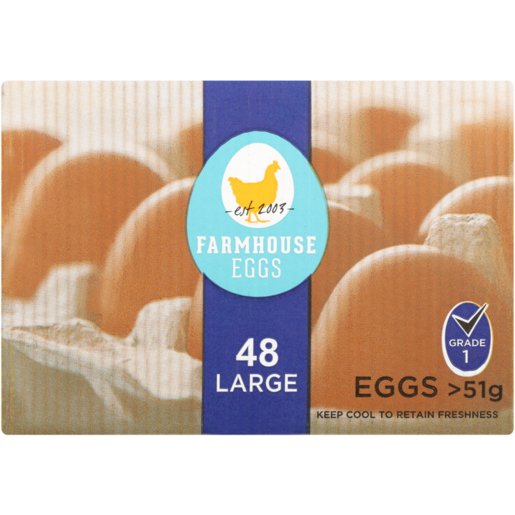 Rossgro Farmhouse Eggs Large 48 Pack