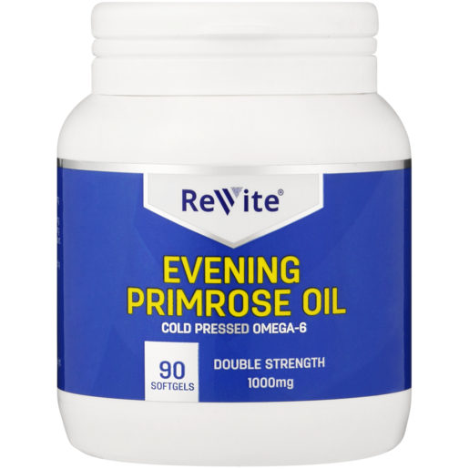 Revite Double Strength Evening Primrose Oil 90 Softgels