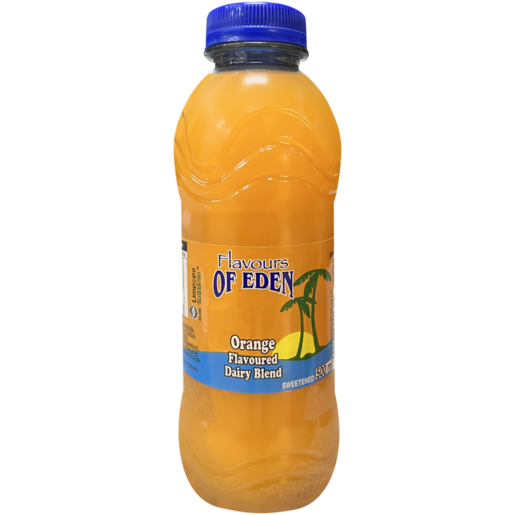 Flavours of Eden Orange Flavoured Dairy Blend 500ml 