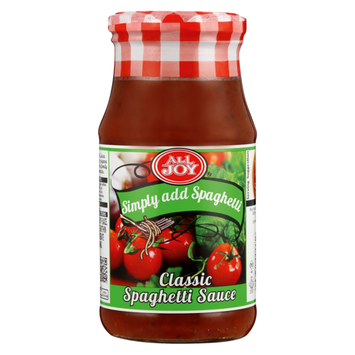 All Joy Classic Spaghetti Sauce 485g