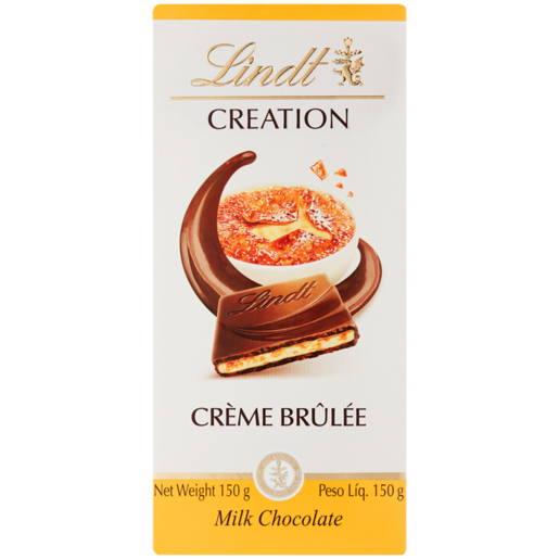 Lindt Creation Crème Brûlée Milk Chocolate 150g