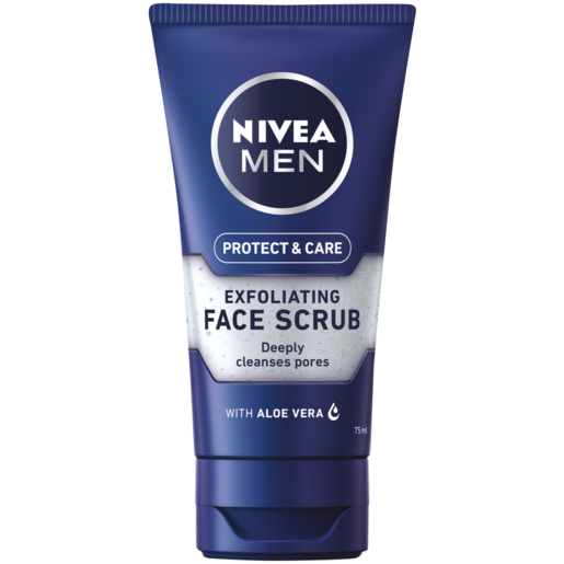NIVEA MEN Protect & Care Exfoliating Face Scrub Tube 75ml