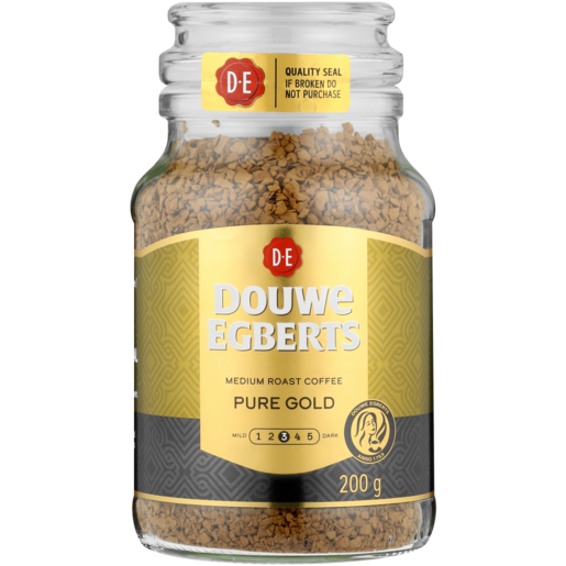 Douwe Egberts Pure Gold Instant Coffee 200g