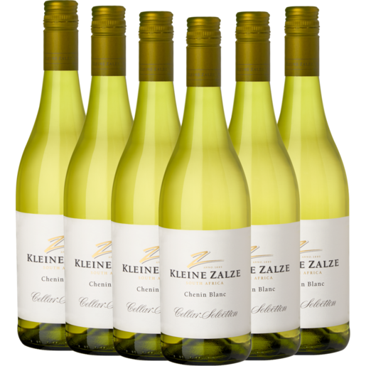 Kleine Zalze Cellar Selection Chardonnay White Wine Bottle 6 x 750ml