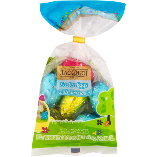 Jacquot Milk Chocolate Easter Eggs 75g 