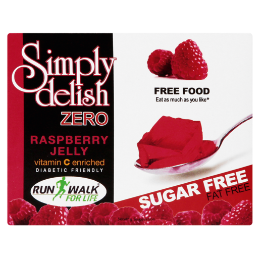 Simply Delish Sugar Free Instant Raspberry Dessert 7.5g