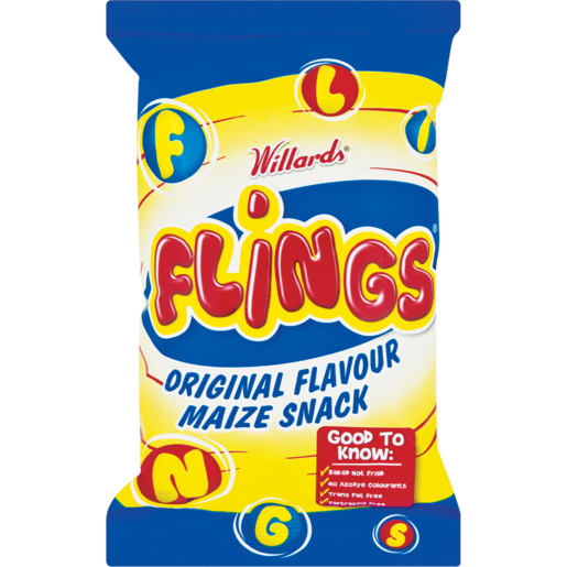 Flings Original Flavour Maize Snack 12g