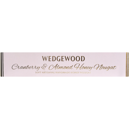 Wedgewood Almond & Cranberry Honey Nougat Bar 100g