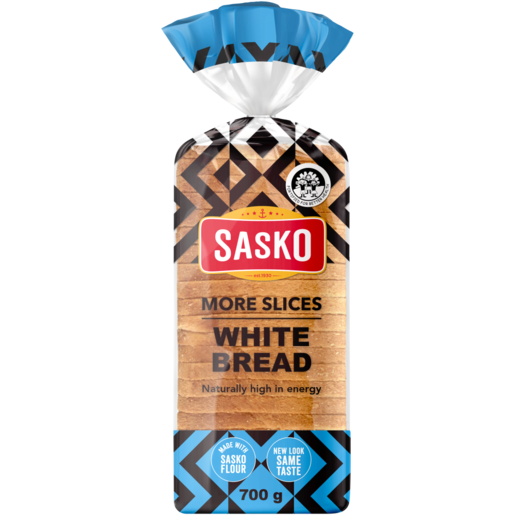 SASKO More Slices White Bread Loaf 700g