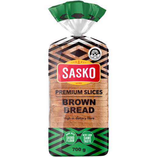 SASKO Premium Sliced Brown Bread Loaf 700g