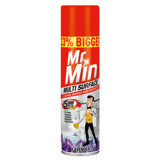 Mr. Min Lavender Scented Multi Surface Cleaner 400ml