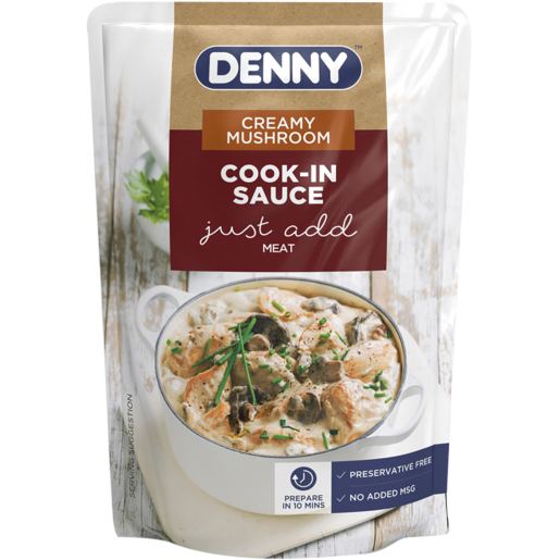 DENNY Creamy Mushroom Cook-In-Sauce 415g