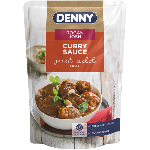 DENNY Rogan Josh Instant Curry Cook-In-Sauce 415g