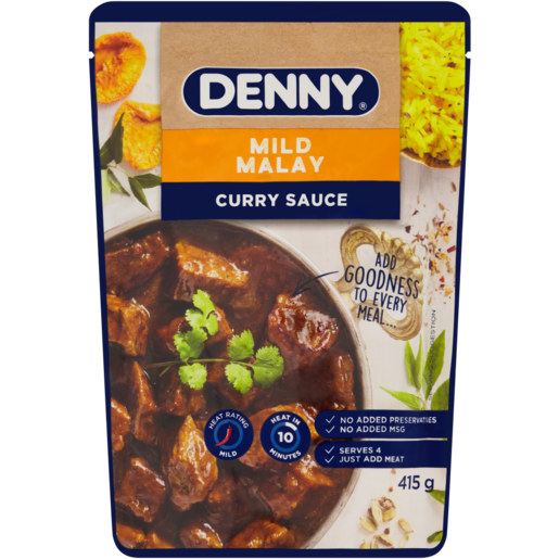 DENNY Mild Malay Instant Curry Cook-In-Sauce 415g
