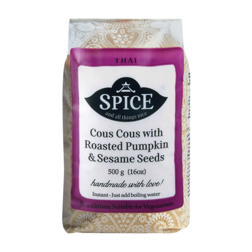 Spice And All Things Nice Cous Cous With Roasted Pumpkin & Sesame Seeds 500g