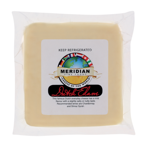 Meridian Cheese Semi Hard Dutch Edam Per Kg