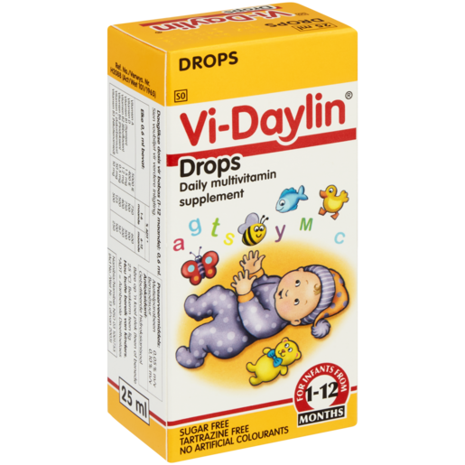 Vi-Daylin Drops Daily Multivitamin Supplement 25ml