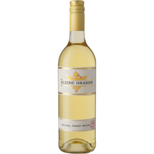 Kleine Draken Natural Sweet White Wine Bottle 750ml