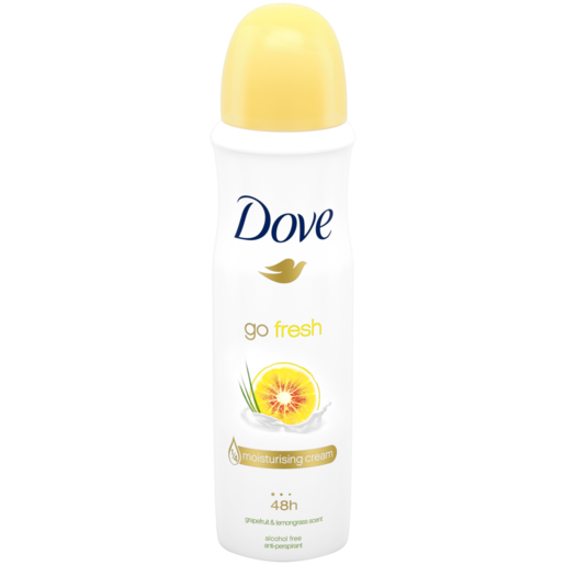Go Fresh Grapefruit Lemongrass Antiperspirant Deodorant Body Spray 150ml | Female Spray | Fragrances & Deodorant Health & Beauty | Checkers ZA