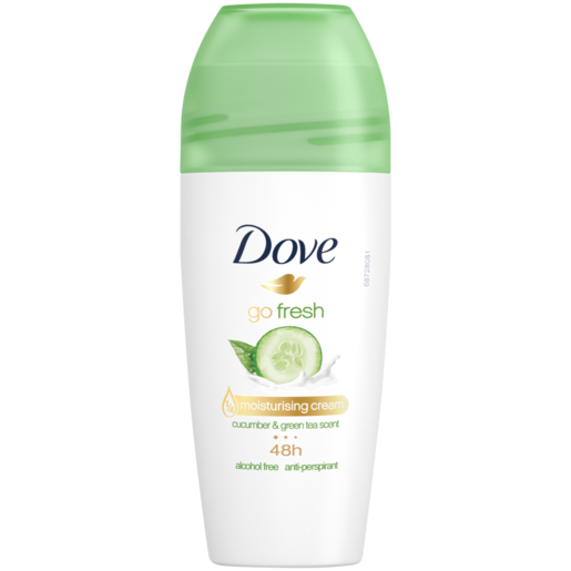 Dove Ladies Go Fresh Cucumber & Green Tea Scented Anti-Perspirant Roll-On 50ml