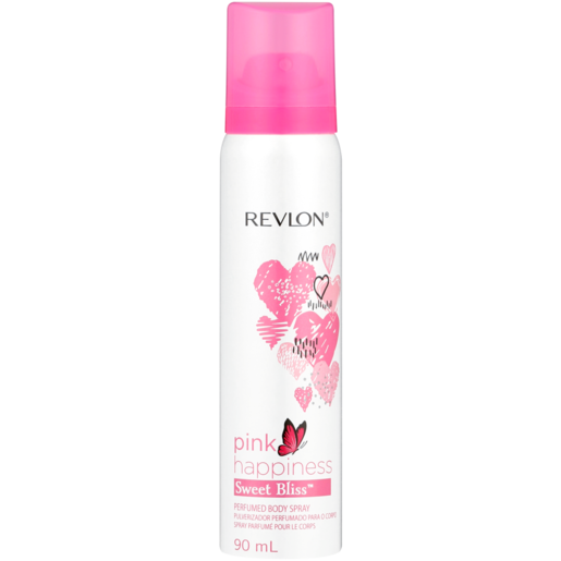 Revlon Pink Happiness Sweet Bliss Perfumed Body Spray 90ml