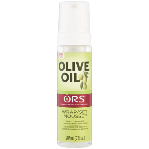 ORS Olive Oil Wrap/Set Hair Styling Mousse 207ml